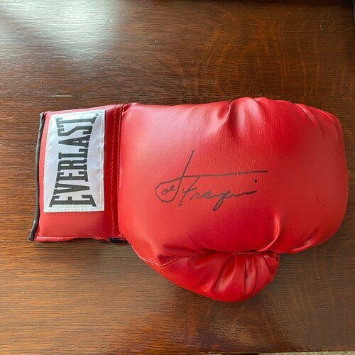Joe Frazier Autographed Glove Joe Frazier Autographed Glove