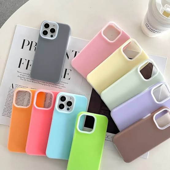 IPhone 13 Promax Jelly Liquid Silicon Case With Camera Protector