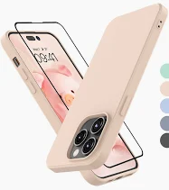 IPhone 13 Promax Jelly Liquid Silicon Case With Camera Protector