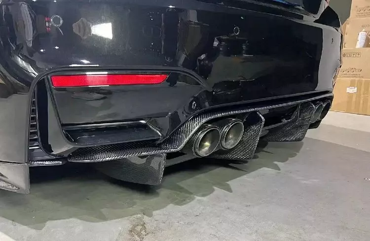 BMW F80 M3 / F82 M4 Carbon Fiber PSM Style Rear Diffuser – 4 Piece Set