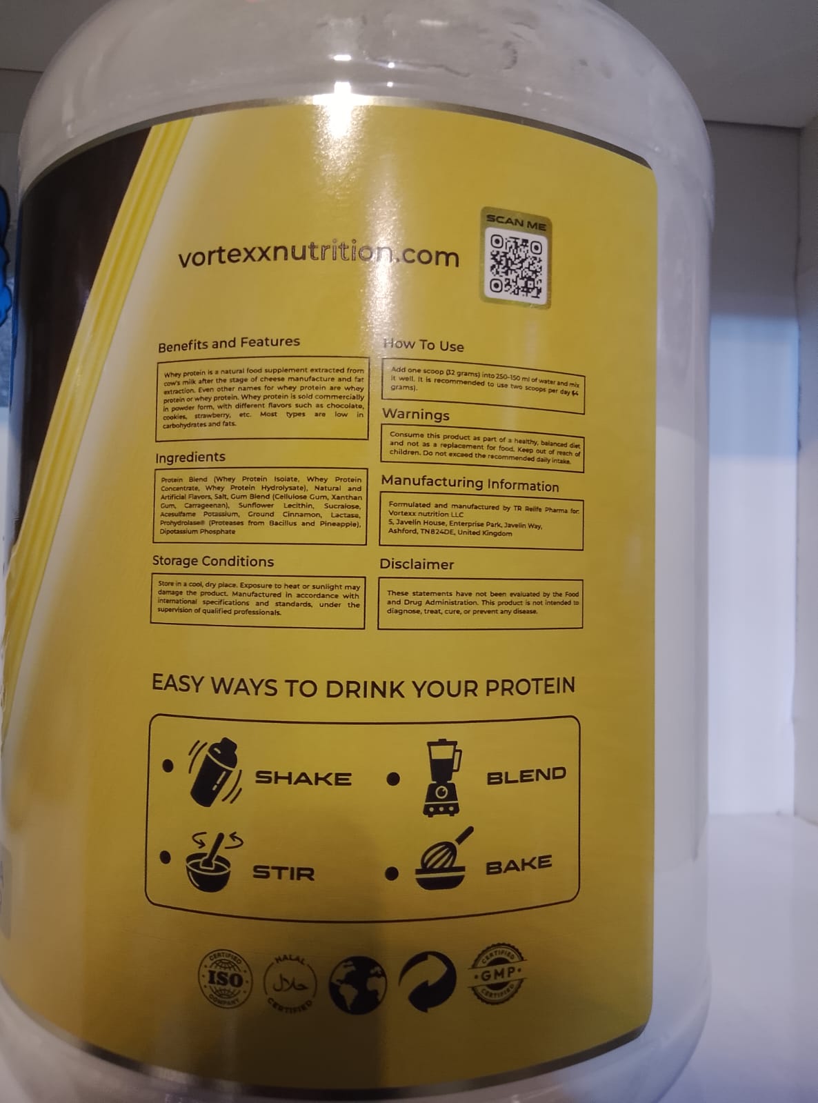 Vortexx Isolate Advanced Protein 2.1kg | ايزوليت بروتين فورتكس