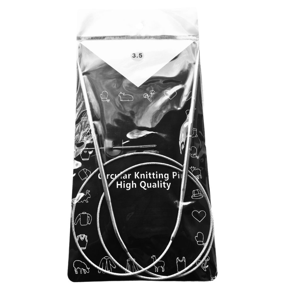 Aguja Circular No 3.5 X 80Cm Paquete X 10 Und Aguja Circular No 3.5 X 80Cm Paquete X 10 Und