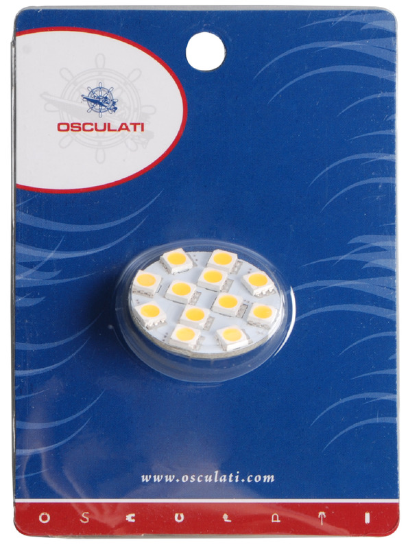 12-LED bulb G4 rear connection � 30 mm