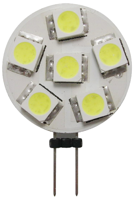 6-LED bulb G4 side connection � 24 mm