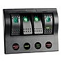 PCP Compact electric panel w/4 switches