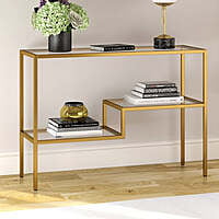 Stockton Golden Metal Frame Console Table Stockton Golden Metal Frame Console Table