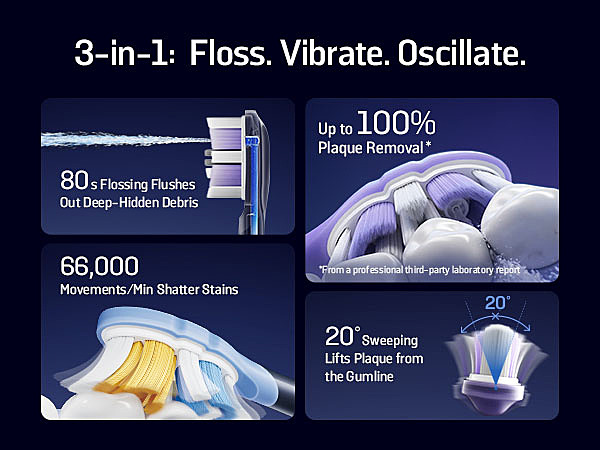 Soocas NEOS II Ultra Electric Toothbrush Champagne Gold EU
