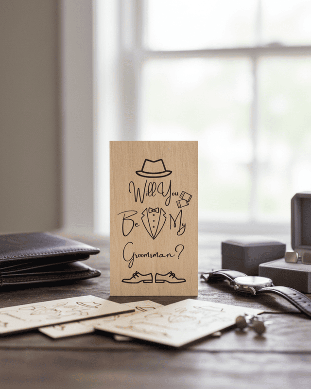 Groom's Side Proposal Cards