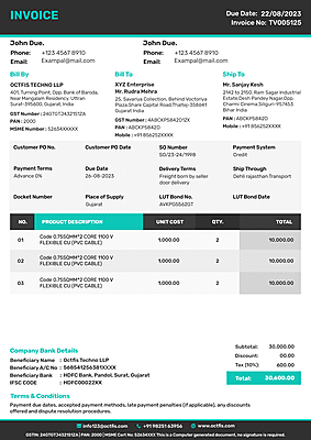 Invoice Template-9 Invoice Template-9