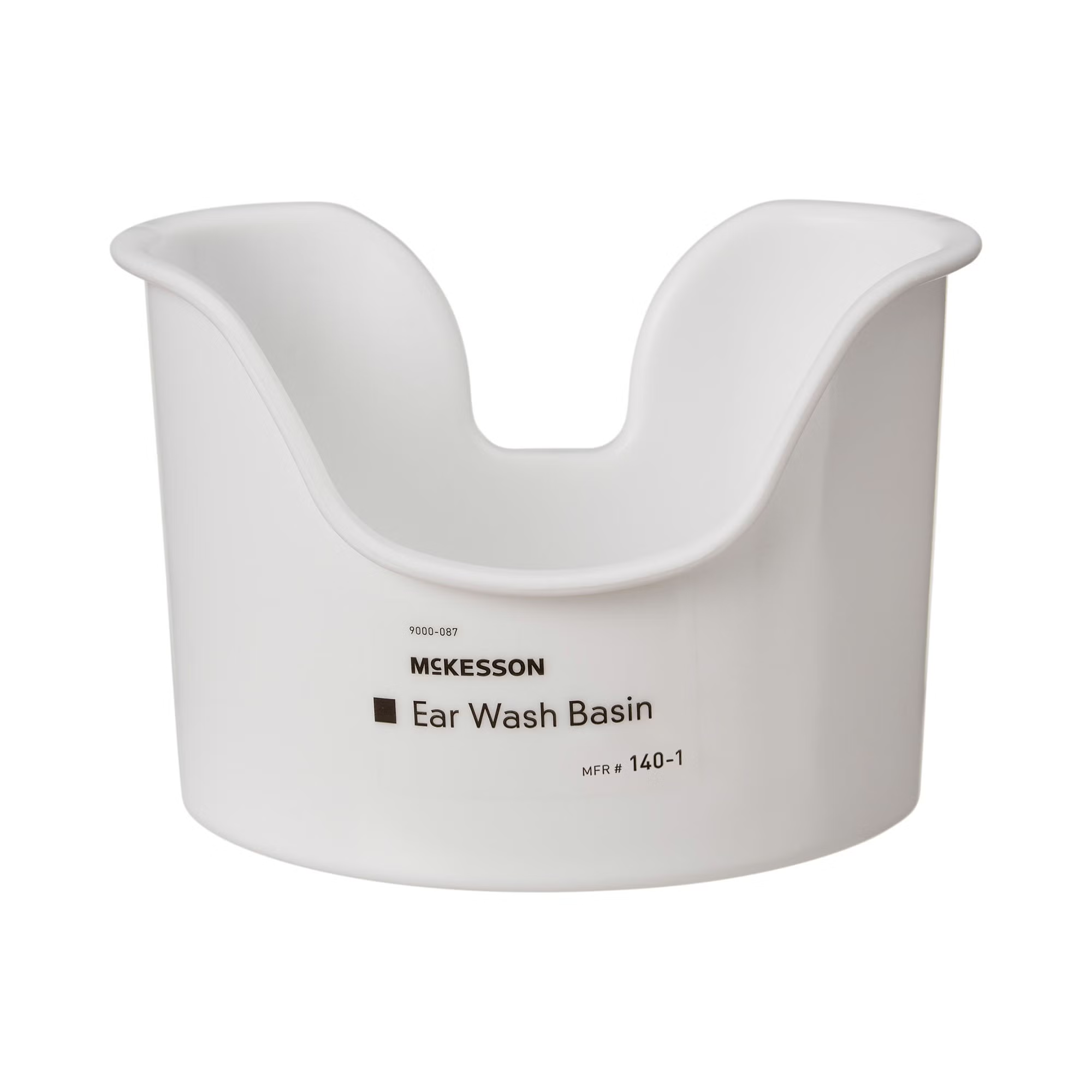 McKesson Ear Wash Basin Modified Kidney Polypropylene – EA