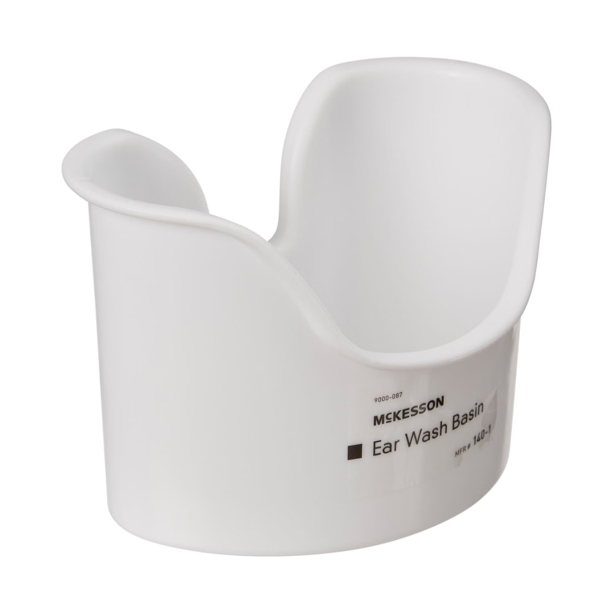 McKesson Ear Wash Basin Modified Kidney Polypropylene – EA