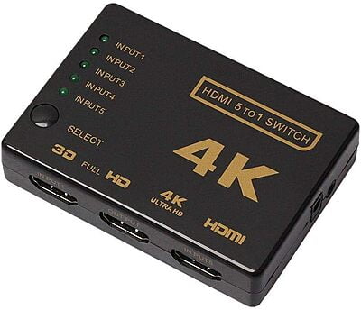 5 in 1 Out Star 5-Port HDMI Switch 5 in 1 Out Star 5-Port HDMI Switch