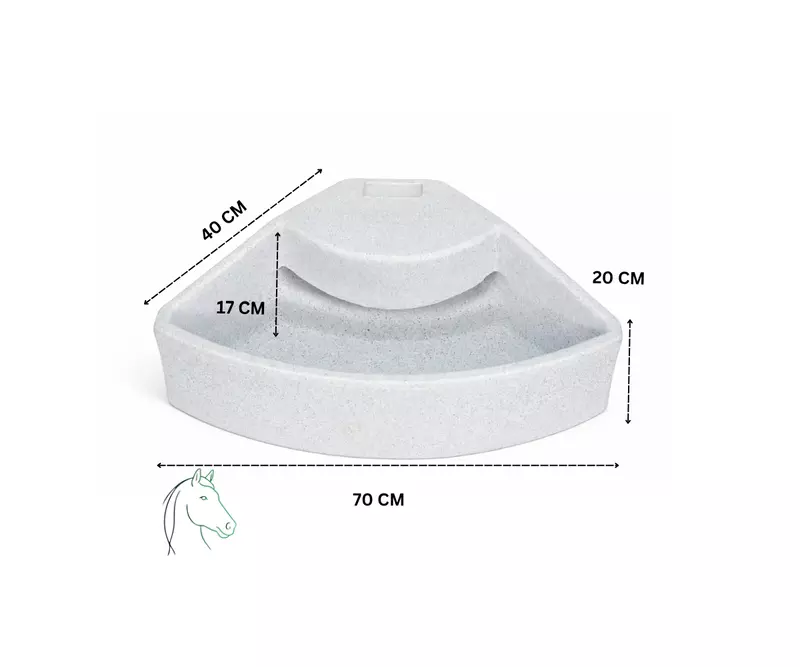 Farmex Drinker Trough 30L Bowl Line
