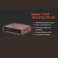 Spider Receiver T700 gold |Spider