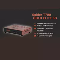 Spider Receiver T700 gold |Spider