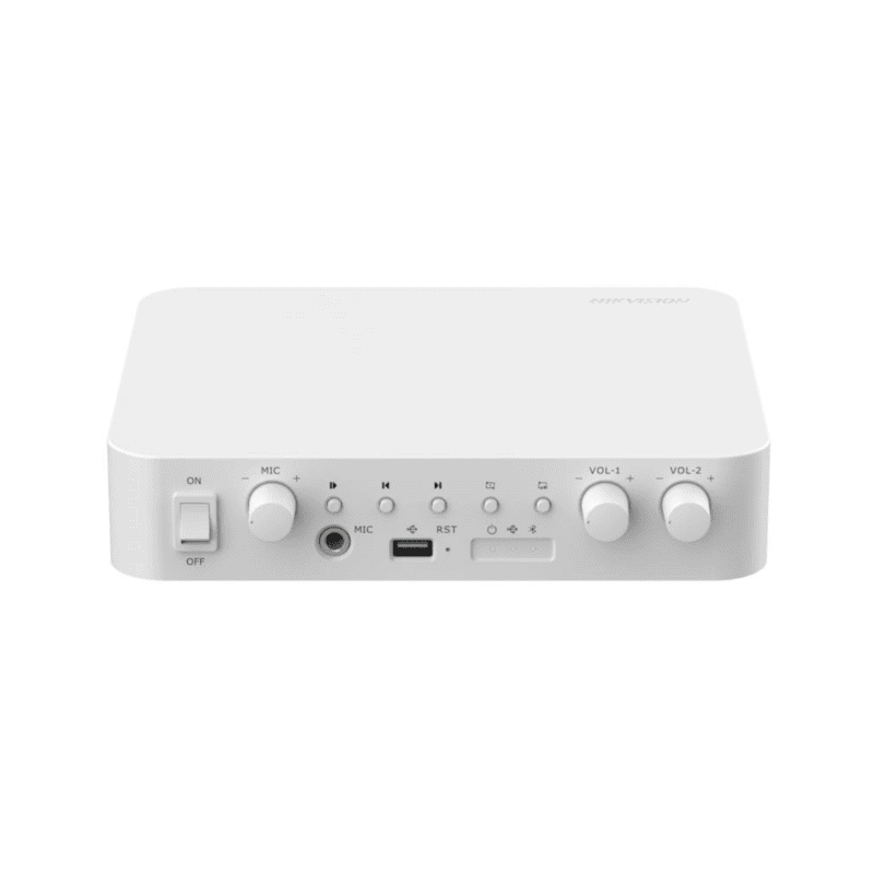 HIKVISION 80W 2-Zone Network Amplifier DS-QAE1A80G1-VB