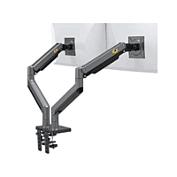 Dual Monitor Mount Gas Spring Arm up to 32" MODEL H180 | NB