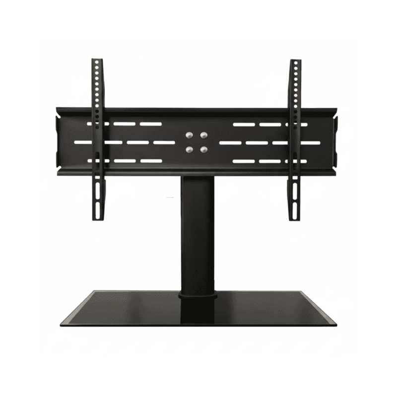 Floor TV Stand Black Up to 65" MODEL SH-3765B | SKILLTECH