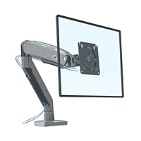Gas Spring Full Motion Desk Mount Bracket Up TO 35" MODEL G70 | NB