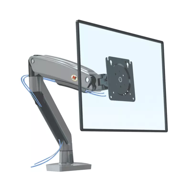 Gas Spring Full Motion Desk Mount Bracket Up TO 35" MODEL G70 | NB