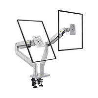 NB North Bayou G32 Dual Monitor Stand, 22" to 32", Gas-Spring Desk Mount (2-15kg)