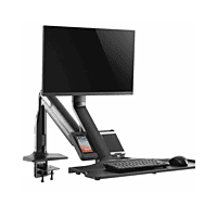 Sit-Stand Work Station Desk Mount SHS21-C01| SKILLTECH