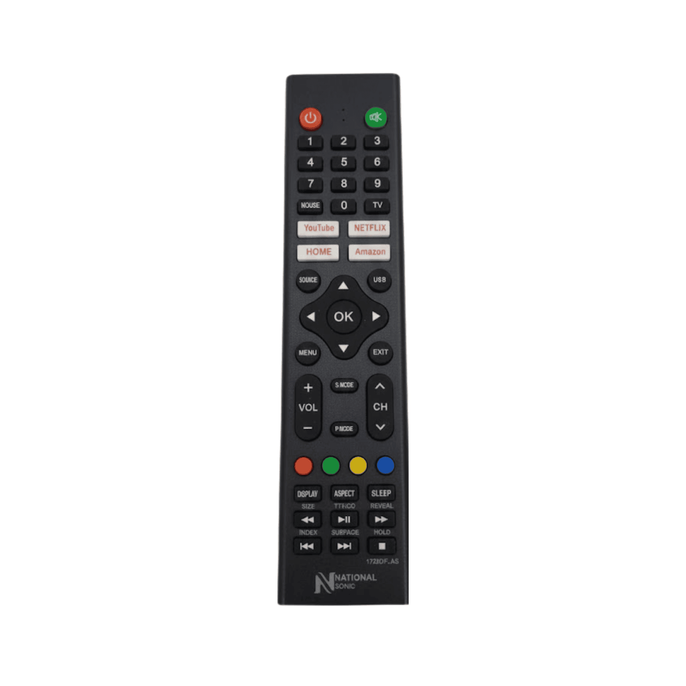 National Sonic Tv Remote
