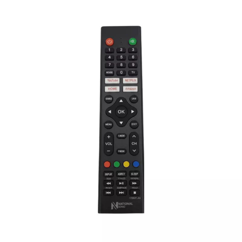 National Sonic Tv Remote