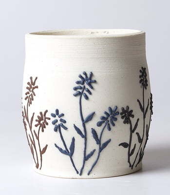 Sara Decorative Clay Slip Green Sara Decorative Clay Slip Green