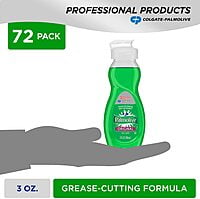 Palmolive Dishwashing Liquid, Original Scent, 3 oz Bottle - 72/Case