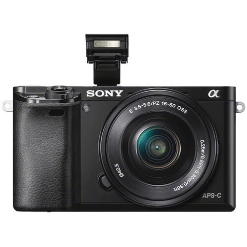 Sony - Alpha A6000 Mirrorless Camera (Body Only) - Black Sony - Alpha A6000 Mirrorless Camera (Body Only) - Black