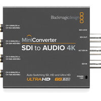 Blackmagic design Mini Converter - SDI to Audio 4K Blackmagic design Mini Converter - SDI to Audio 4K