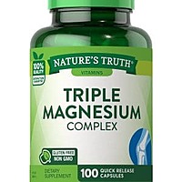Natures Truth Triple Magnesium Complex 100S Quick Release Caps