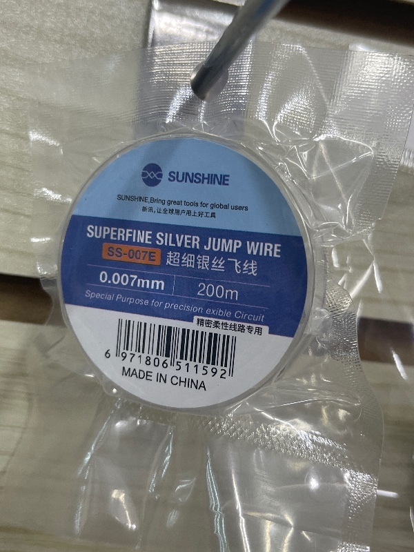 Hilo para Jumper SS-007E de 0.007mm - Micro Soldadura de Alta Precisión