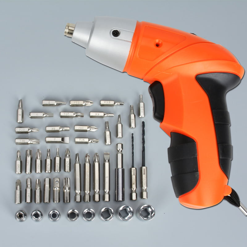 RECHARGEABLE 45 PIECES HAND DRILL REPAIR TOOL SET ELECTRIC SCREW DRIVER