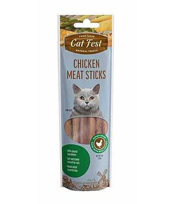 Cat Fest Meat Sticks Chicken TREAT 45g Cat Fest Meat Sticks Chicken TREAT 45g