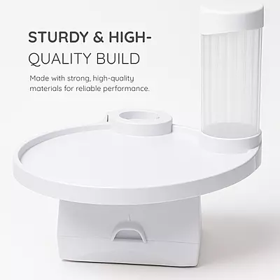 Utility Tray With Cup and Napkin Dispenser