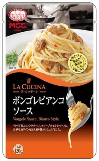 MCC La Cucina Vongole Bianco Sauce 120g_4/10/4.2 oz