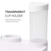 Utility Tray With Cup and Napkin Dispenser