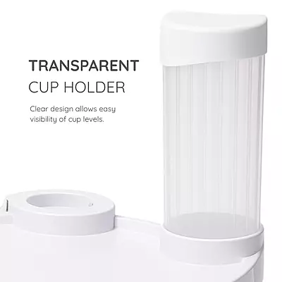 Utility Tray With Cup and Napkin Dispenser