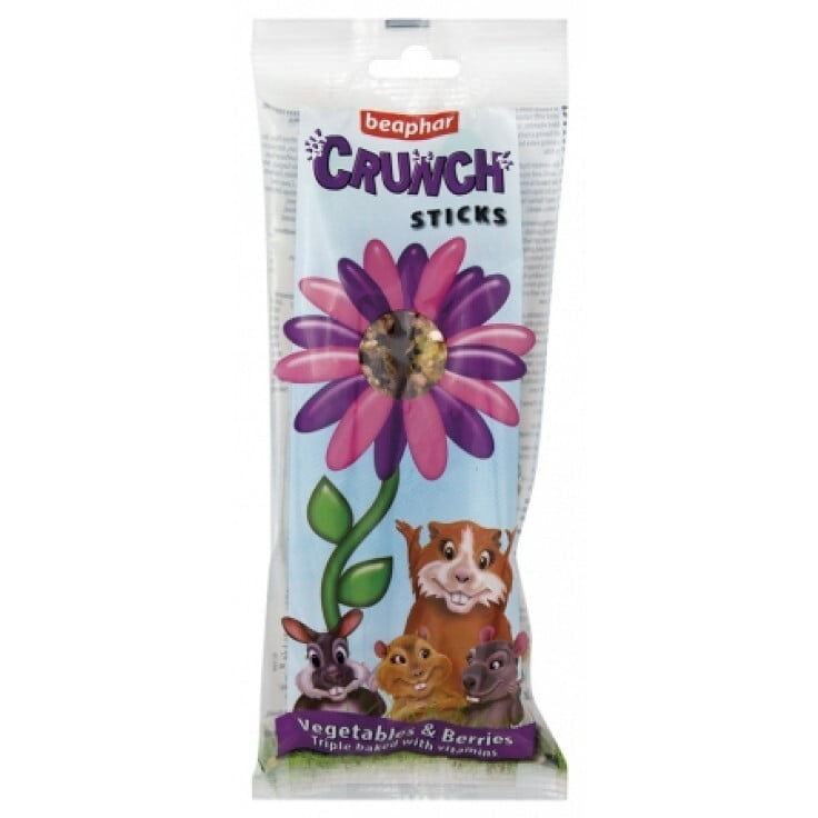 BEAPHAR CRUNCH STICK - VEGETABLE & BERRIES BEAPHAR CRUNCH STICK - VEGETABLE & BERRIES