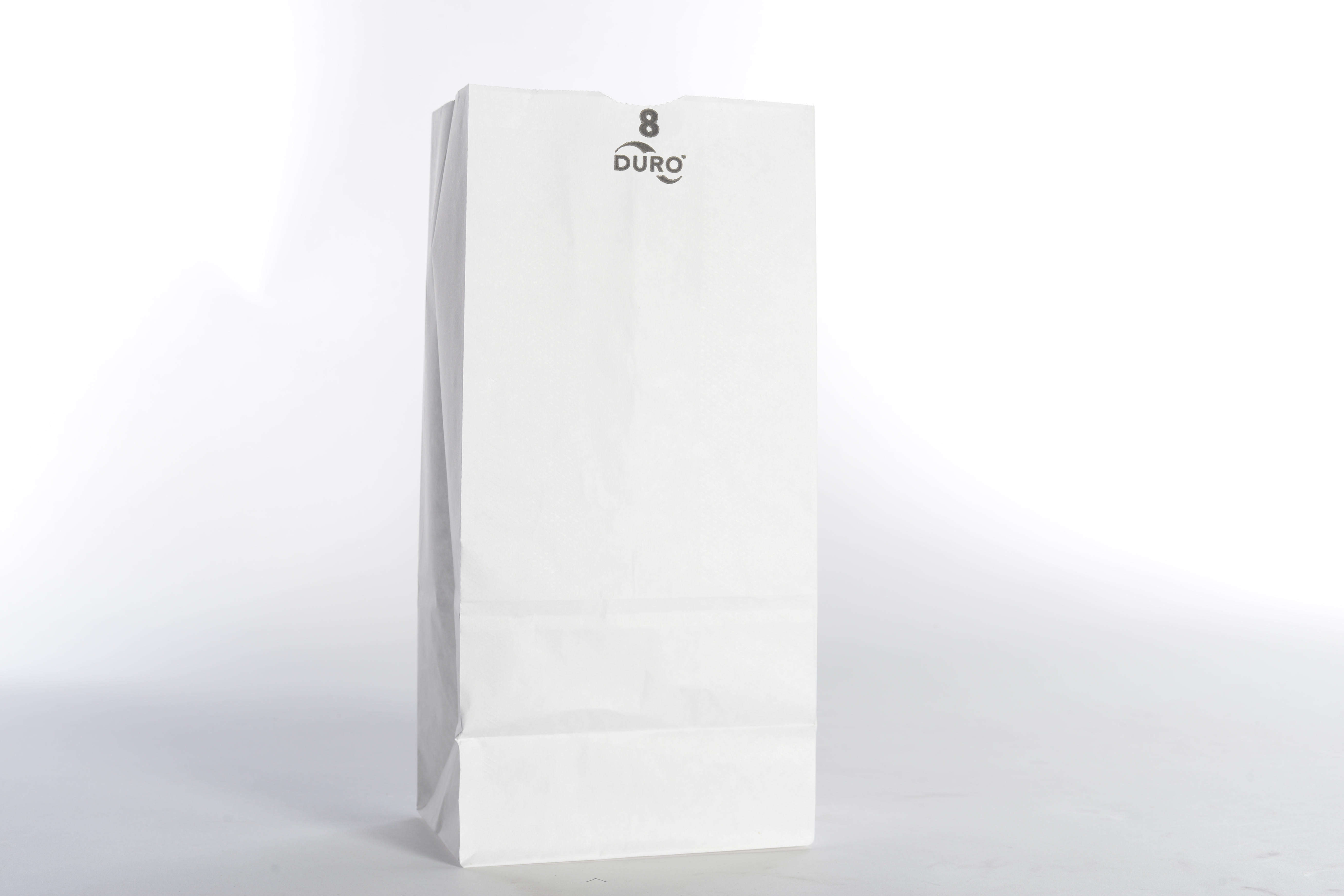 Novolex - Duro 8# Standard 35# Basis SOS Bag White 6.13" X 4.13" X 12.44" 500 / cs