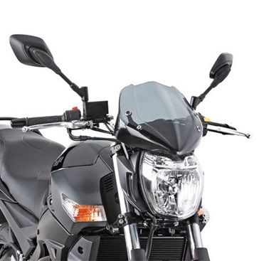 KAPPA SCREEN UNIVERSAL SMOKED 247A - DUKE 125-200-390 / GSR 600 / BN302 / CB 1000 R (06-16)