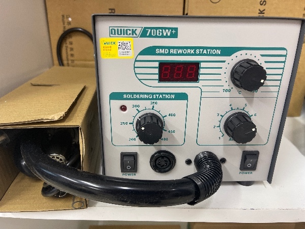 Estación de Calor Quick 706W+ - Soldadura y Reparación Profesional