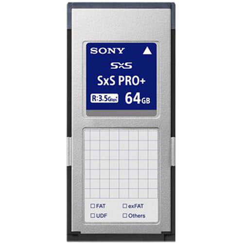 Sony 64GB SxS PRO+ E Series Memory Card Sony 64GB SxS PRO+ E Series Memory Card