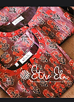 AJRAKH PRINT MUL COTTON KURTI LIGHT CHOCOLATE WITH RED FLORAL PRINTS AJRAKH PRINT MUL COTTON KURTI LIGHT CHOCOLATE WITH RED FLORAL PRINTS