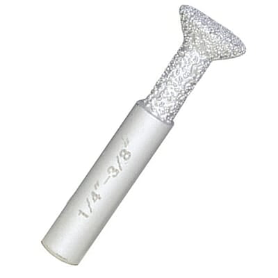 Apexx Brazed T-31 Anchor Bit - 1/4" Shank x 3/8" Diamond Neck x 3/4" Diamond Head Apexx Brazed T-31 Anchor Bit - 1/4" Shank x 3/8" Diamond Neck x 3/4" Diamond Head