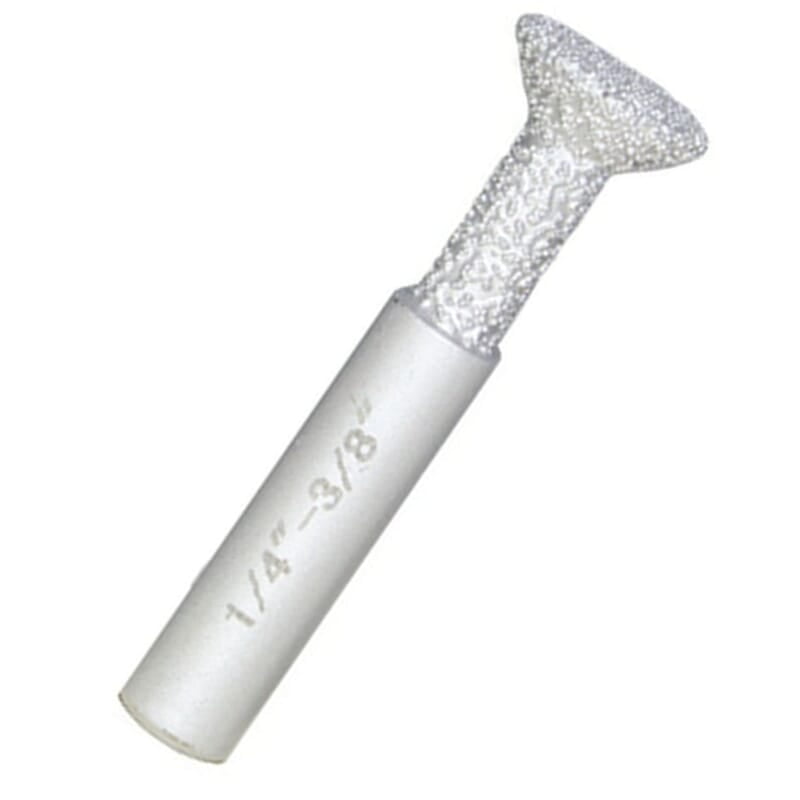 Apexx Brazed T-31 Anchor Bit - 1/4" Shank x 3/8" Diamond Neck x 3/4" Diamond Head Apexx Brazed T-31 Anchor Bit - 1/4" Shank x 3/8" Diamond Neck x 3/4" Diamond Head