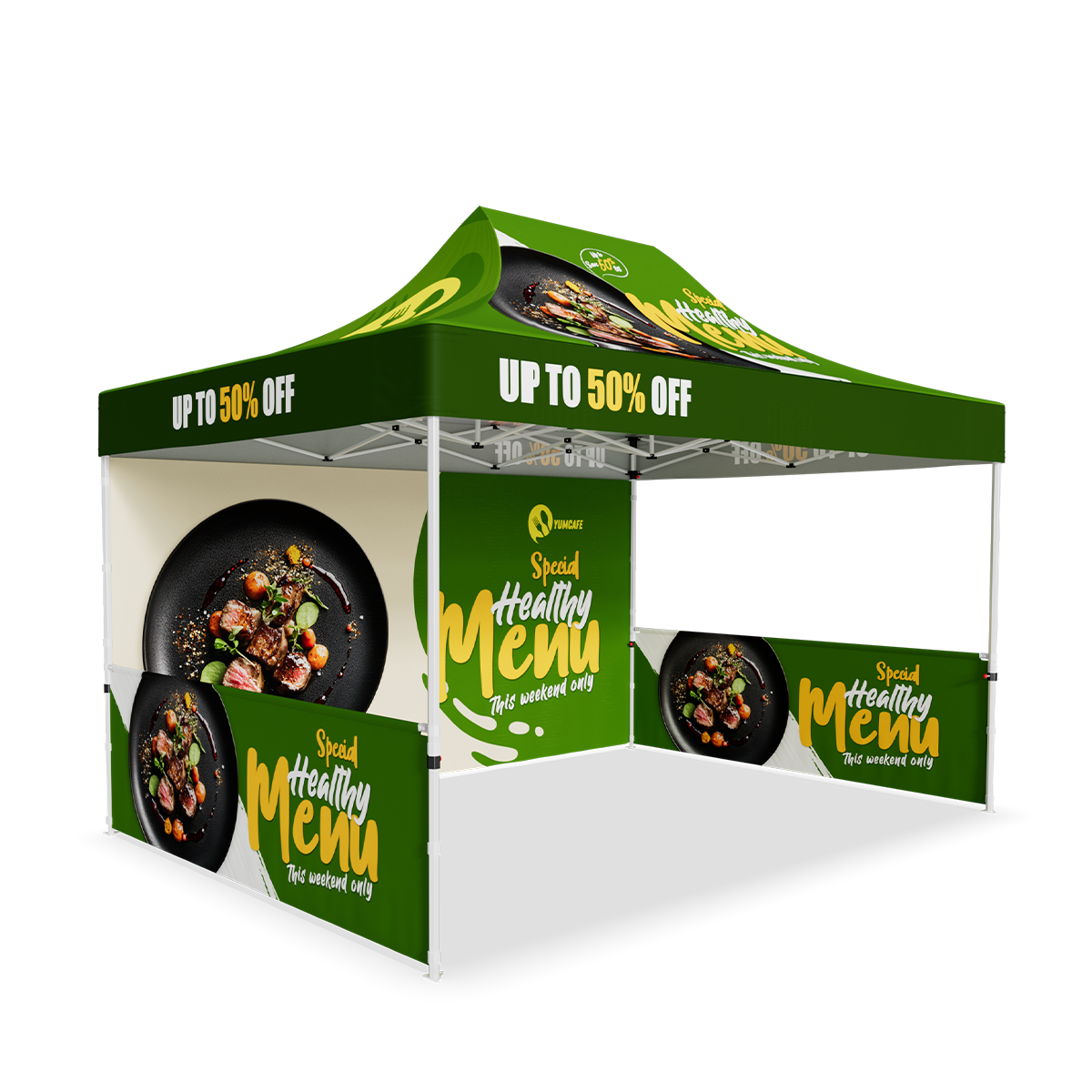 10ft x 15ft Half Walls 10ft x 15ft Half Walls