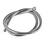 Shower hose SS polished 2.5 m